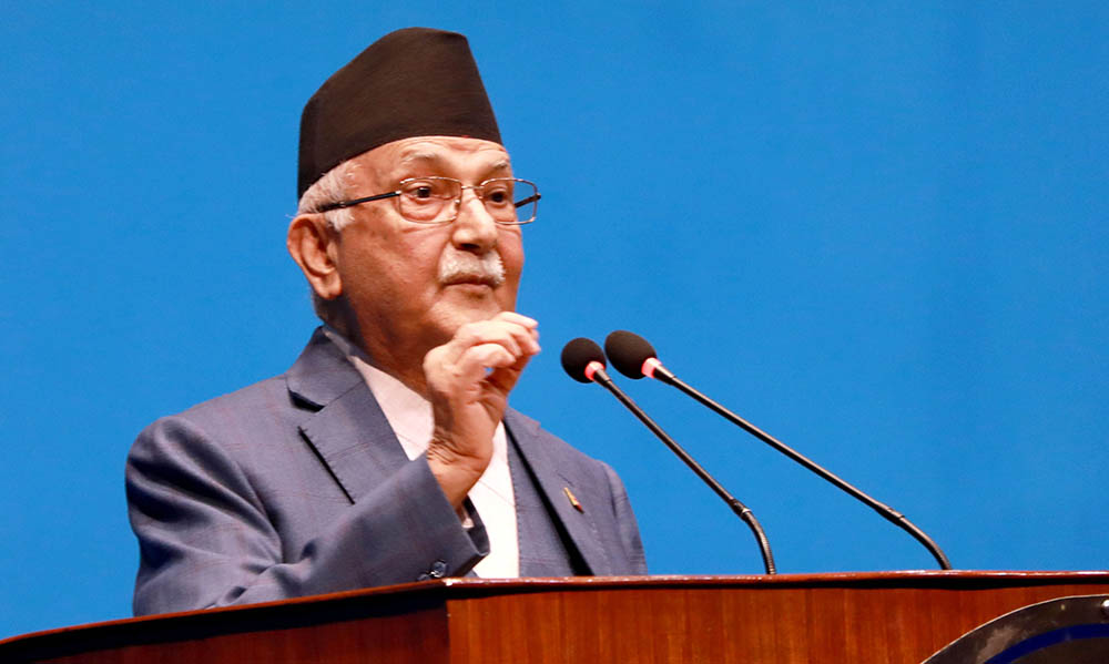 प्रधानमन्त्री ओलीद्वारा भाेलिदेखि हुने आफ्नो चीन भ्रमणबारे सदनलाई जानकारी