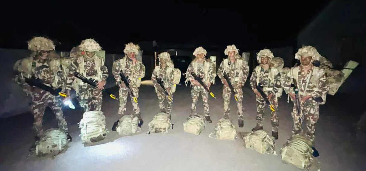 एक्सरसाइज क्याब्रिअन पट्रोल-२०२५ मा नेपाली सेनालाई स्वर्ण पदक