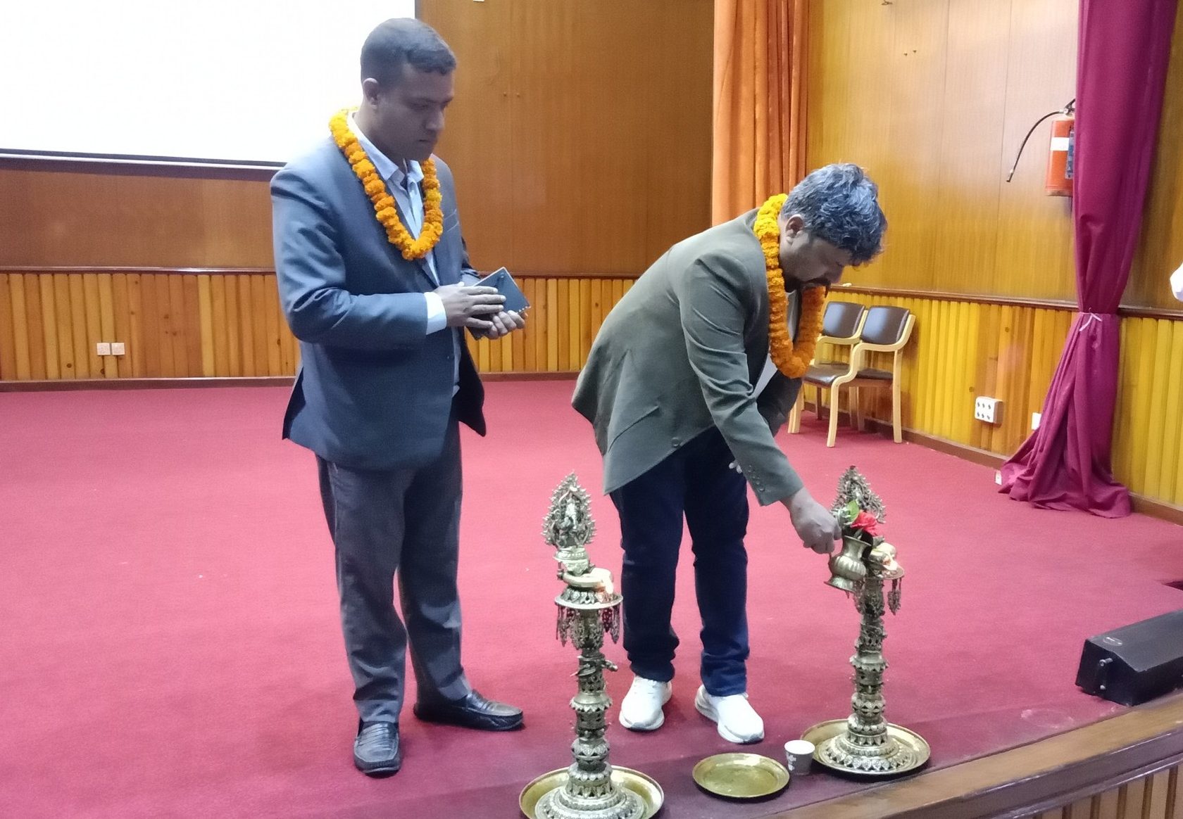 नेपाल प्रेस युनियन काभ्रेको साधारण सभामा शुभकामना तथा सम्मान कार्यक्रम
