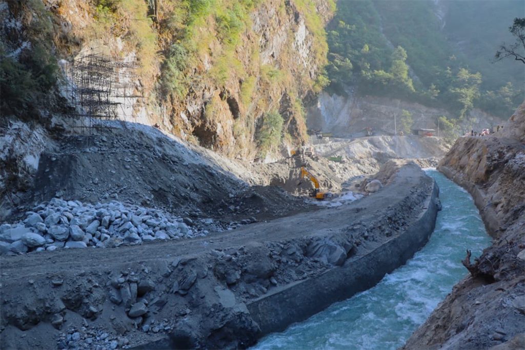 माथिल्लो म्याग्दी–१ जलविद्युत् आयोजनामा ३० प्रतिशत भौतिक प्रगति