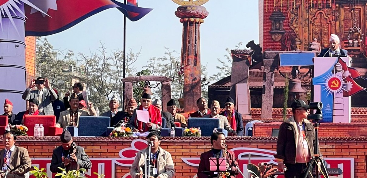 एमाले महाधिवेशनः संसद् पुनःस्थापना गराएरै छाड्ने ओलीकाे दाबी (हेराैं सम्बाेधनकाे पूर्णपाठ)