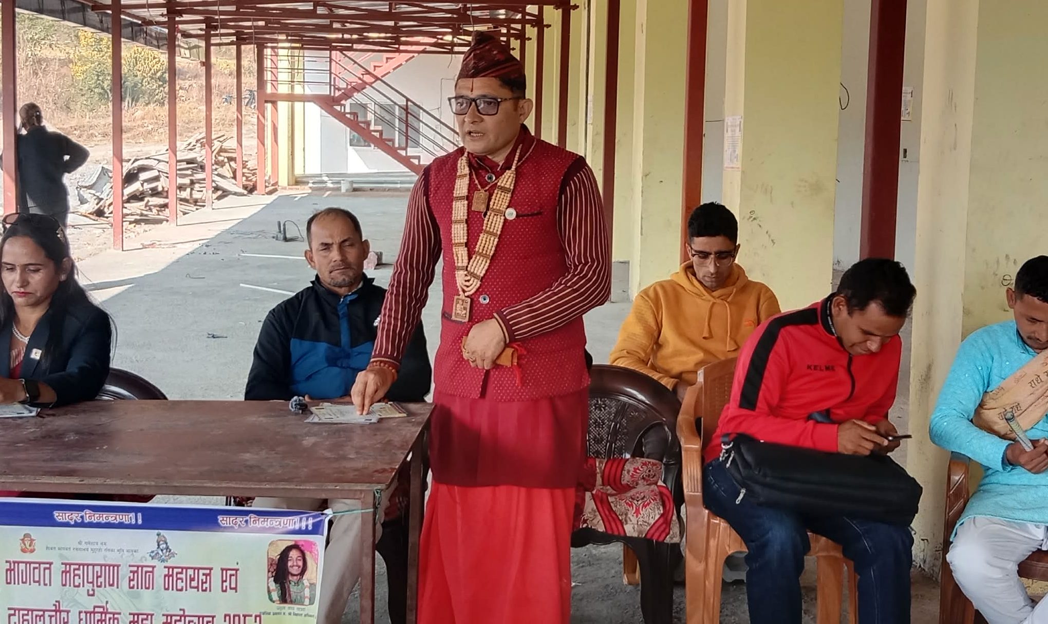 भकुण्डेवेँसीमा जेष्ठ नागरिक सेवा केन्द्र निर्माणका लागि महापुराण हुने
