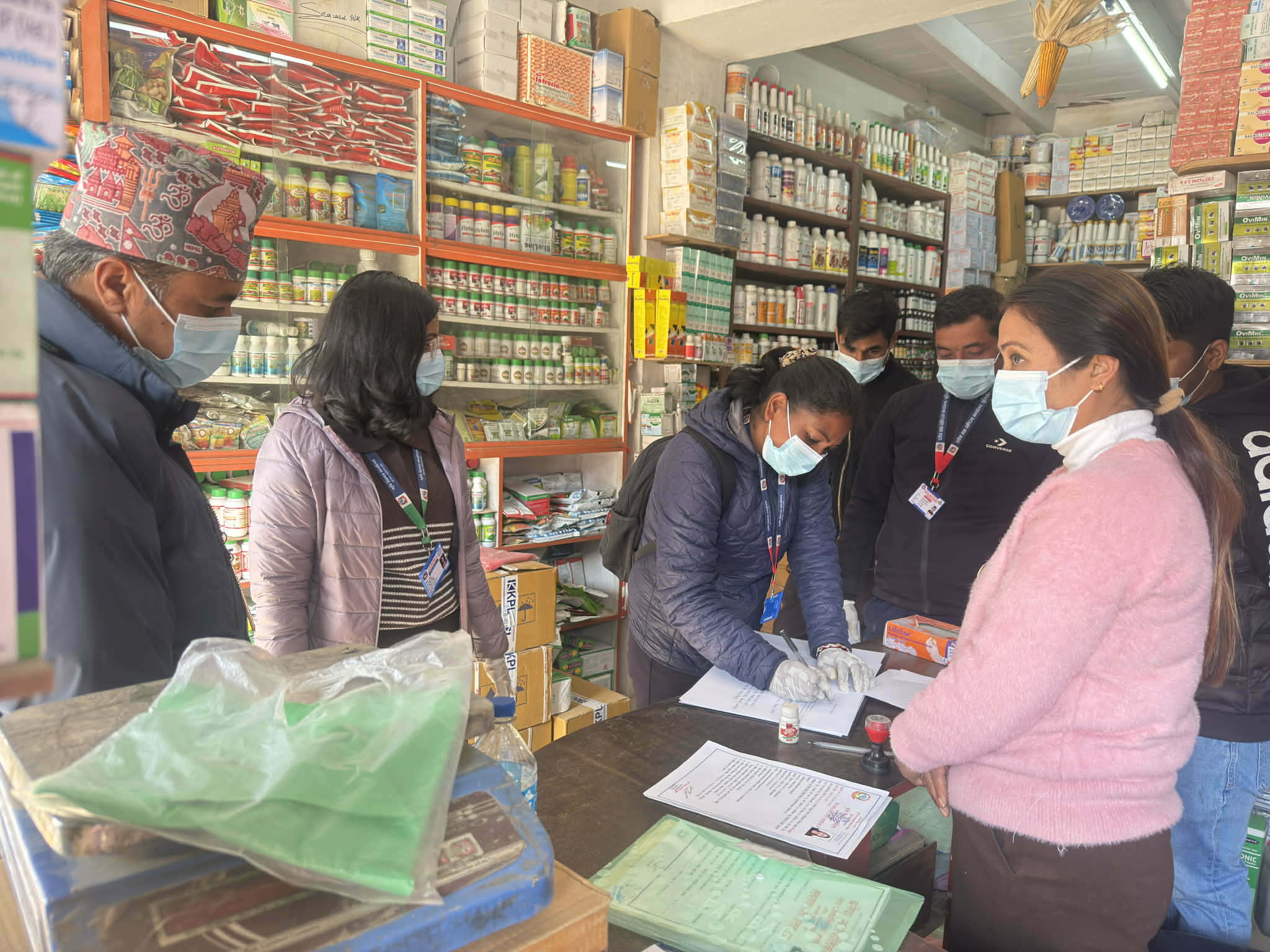 बनेपाका एग्रोभेटहरुको संयुक्त अनुगमन