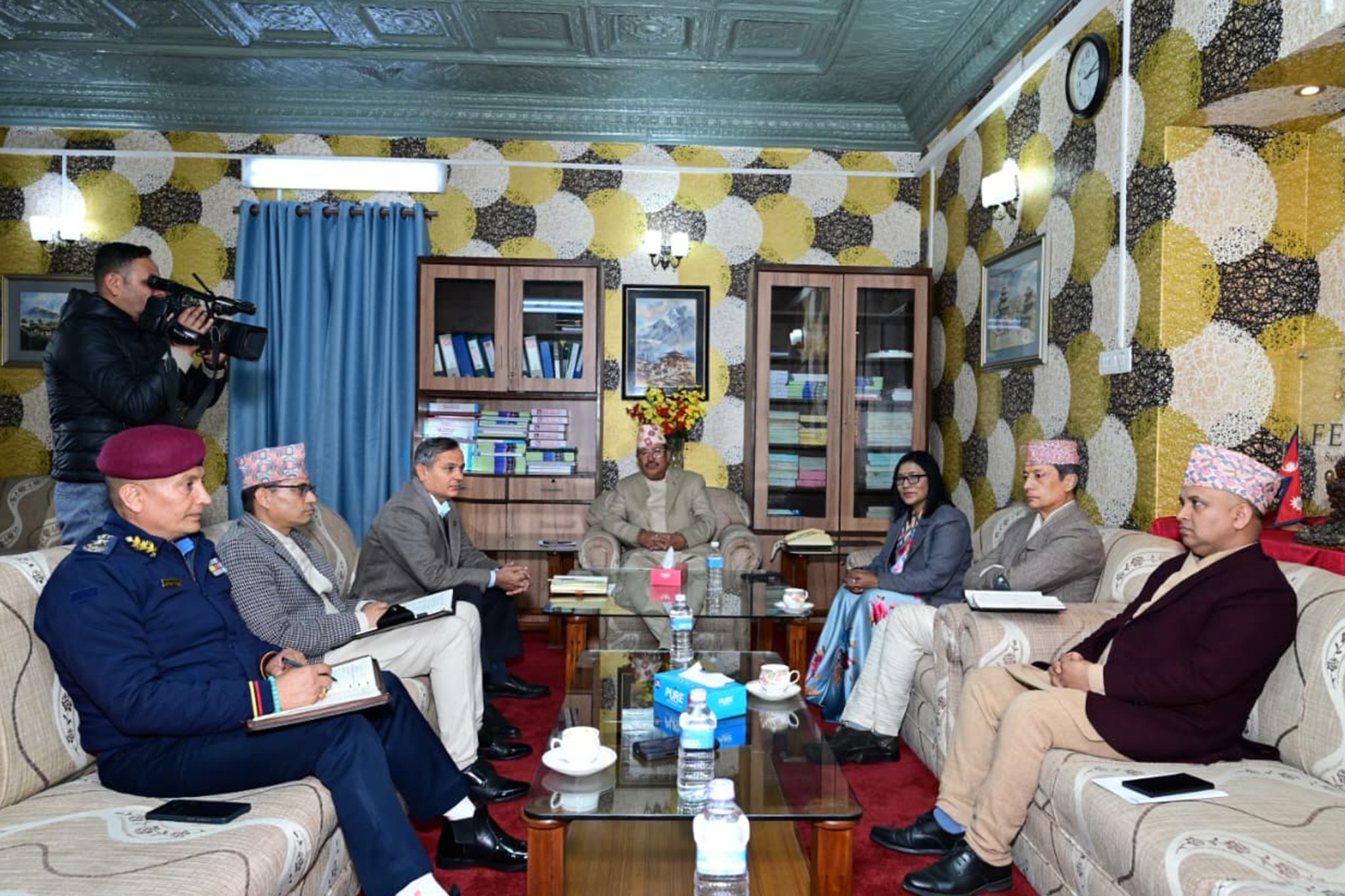 निर्वाचन केन्द्रित सुरक्षा व्यवस्थापनसम्बन्धी छलफल