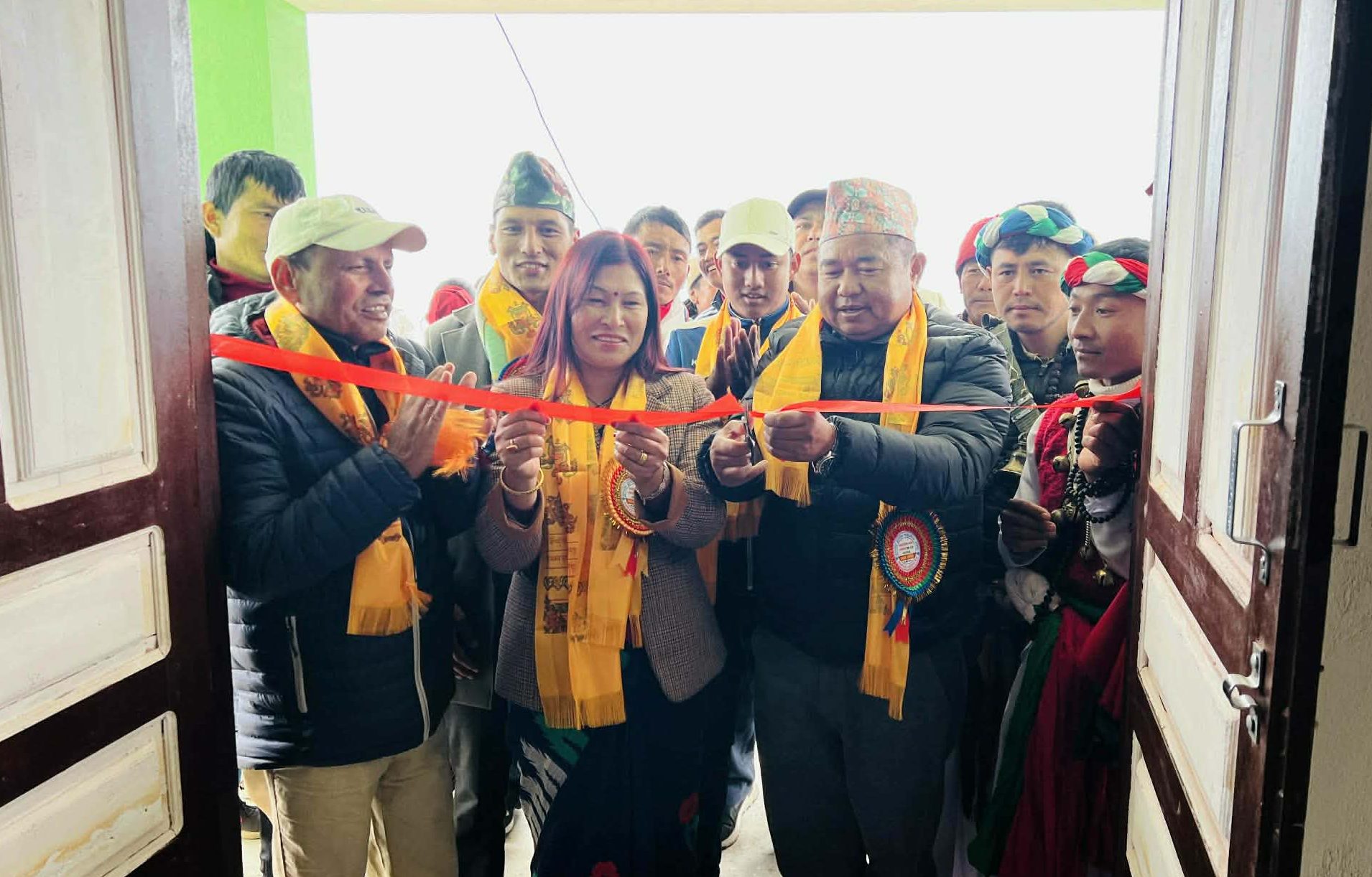 गुफाडाँँडा द्वारेटोलमा सामुदायिक भवन उद्घाटन, छिट्टै प्रयोगमा ल्याइने