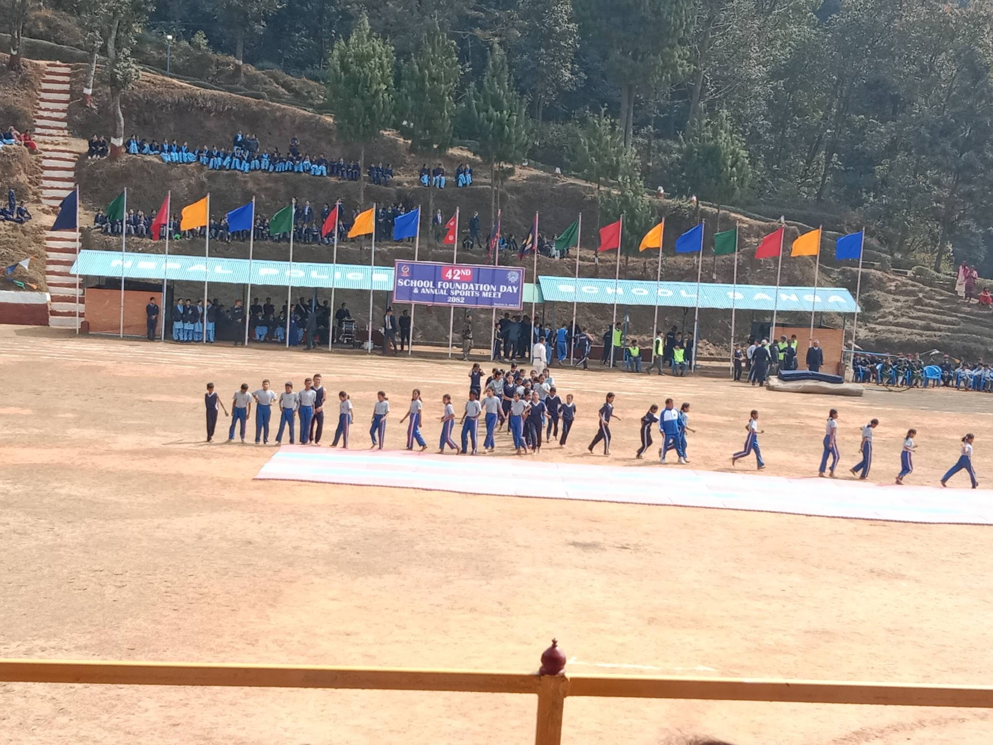 नेपाल पुलिस स्कुल साँगाको ४२ औं स्थापना दिवस सम्पन्न