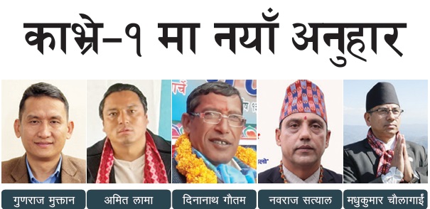 प्रतिनिधि सभा निर्वाचन : काभ्रे क्षेत्र नम्बर–१ मा जो आए पनि नयाँ अनुहार