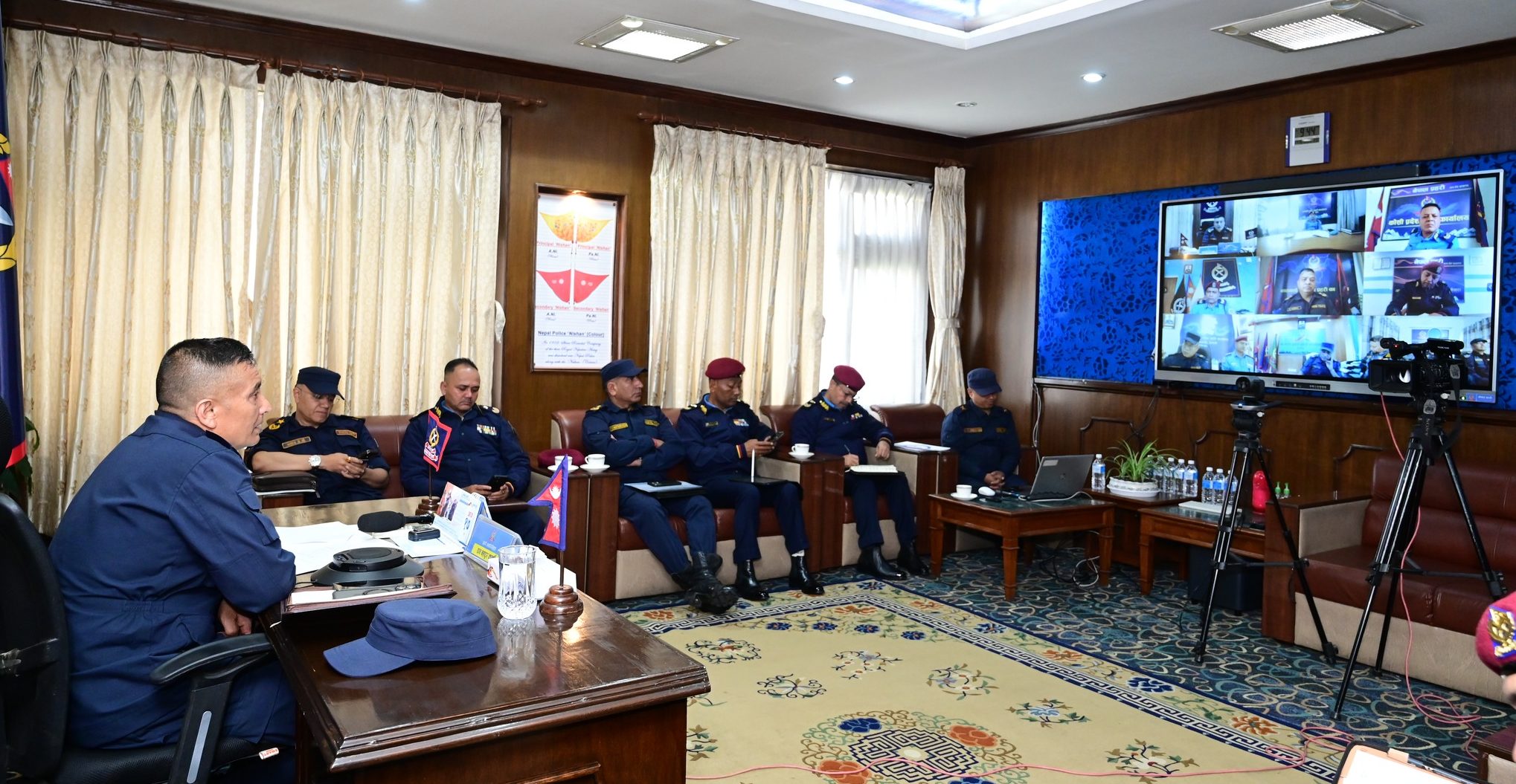 निर्वाचनलाई सफलतापूर्वक सम्पन्न गराउन सबै प्रहरी कर्मचारीलाई महानिरीक्षक कार्कीकाे निर्देशन