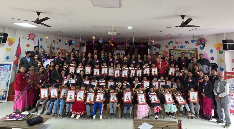 भालेश्वर माविका पूर्व प्राथमिक तहमा अध्ययनरत ५१ विद्यार्थी दीक्षित