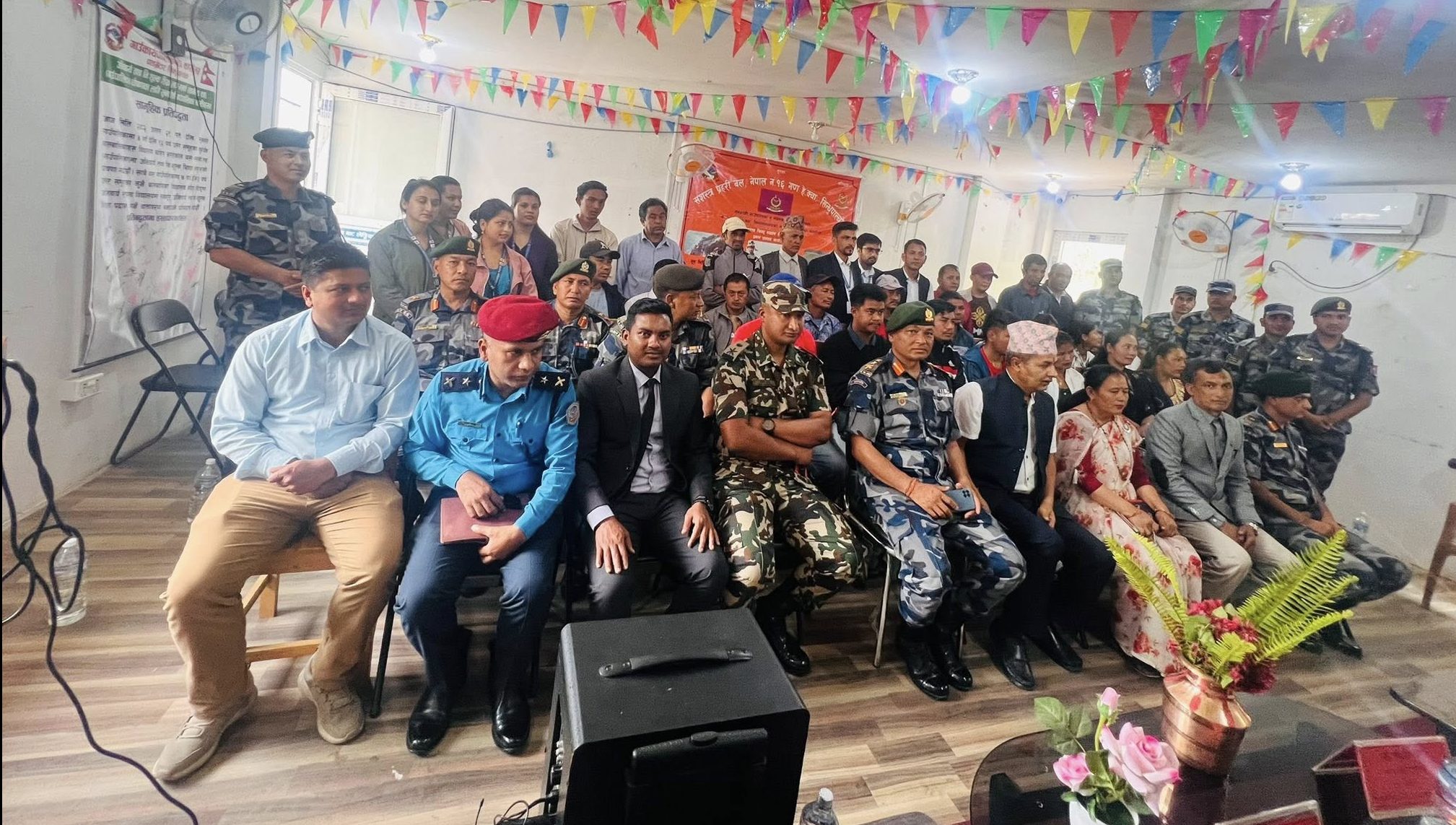 सिन्धुपाल्चोककाे सुनकोशीमा समुदाय विपद् स्वयंसेवक तालिमकाे उद्घाटन