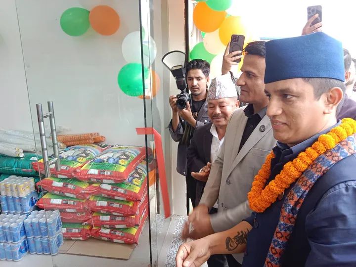 काभ्रेको पनौतीमा आर. के. सि. एन. एल फूड बैंक र सुपर मार्टको शुभारम्भ