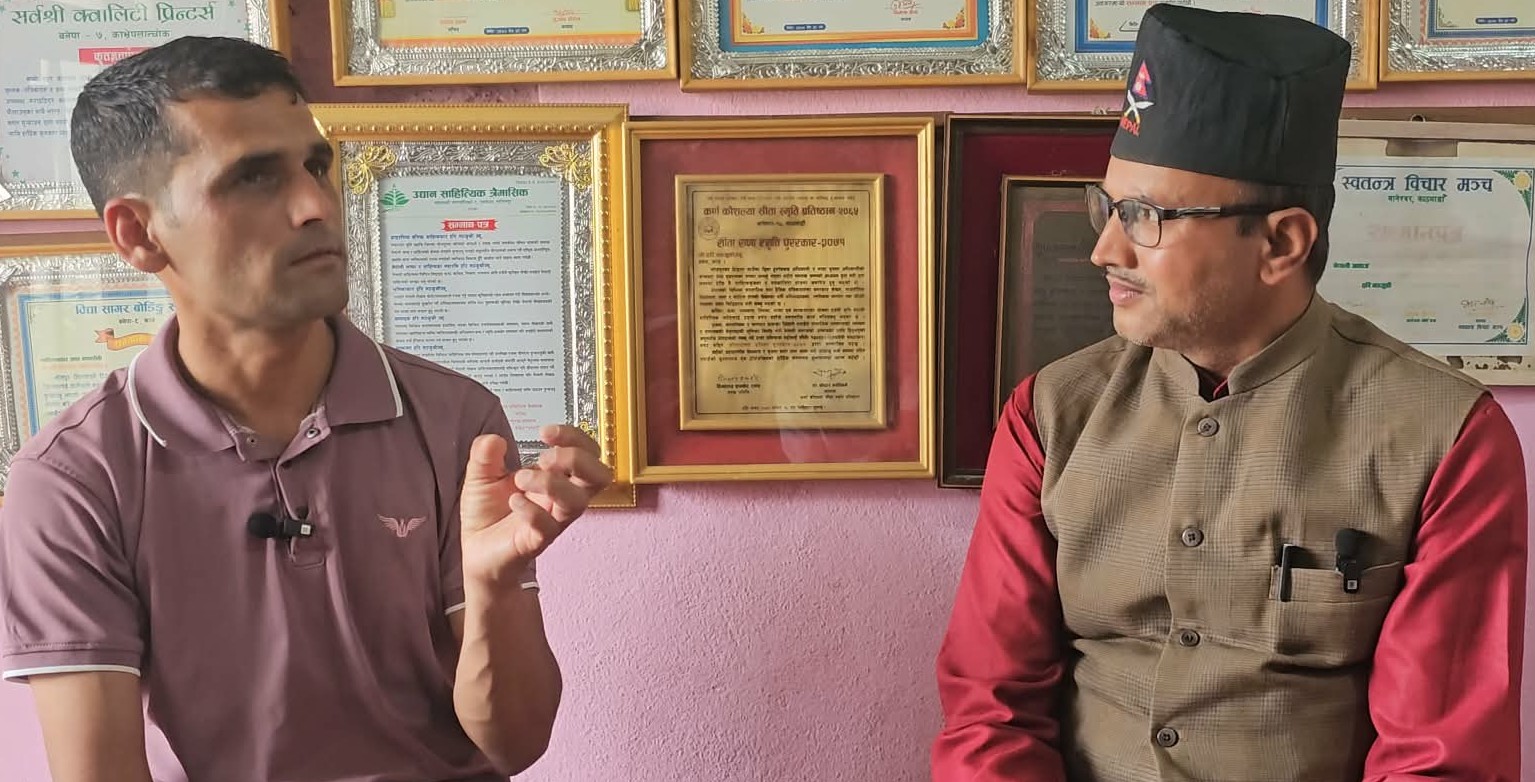 अन्तर्वार्ताः गायन क्षेत्र निकै फराकिलो छ, यसमा धेरै काम गर्न बाँकी छः वसन्त कुइकेल, (गायक)