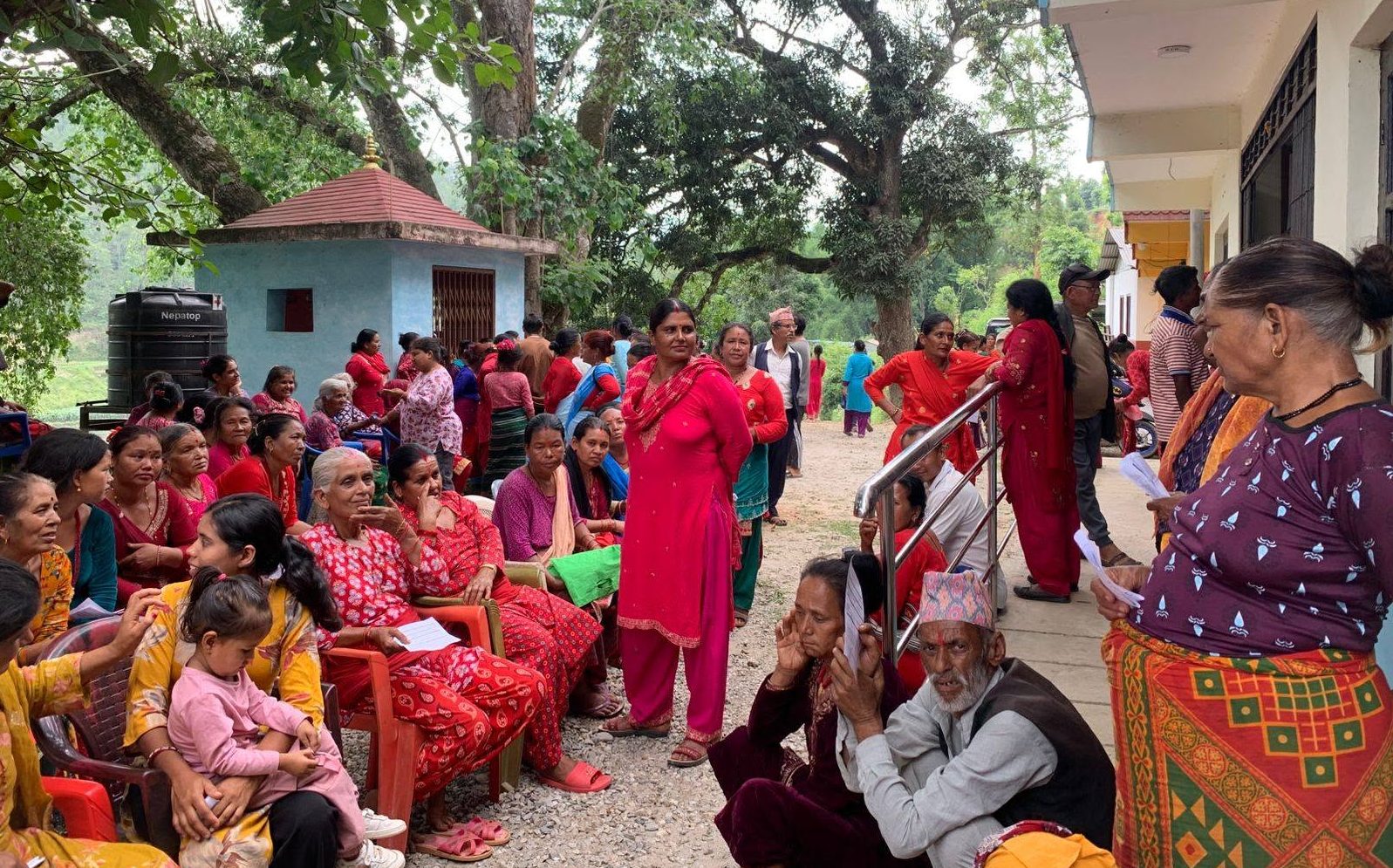 मण्डनदेउपुरमा सक्रिय क्षयरोग पहिचान अभियान अन्तर्गत छातीकाे एक्स–रे शिविर सम्पन्न
