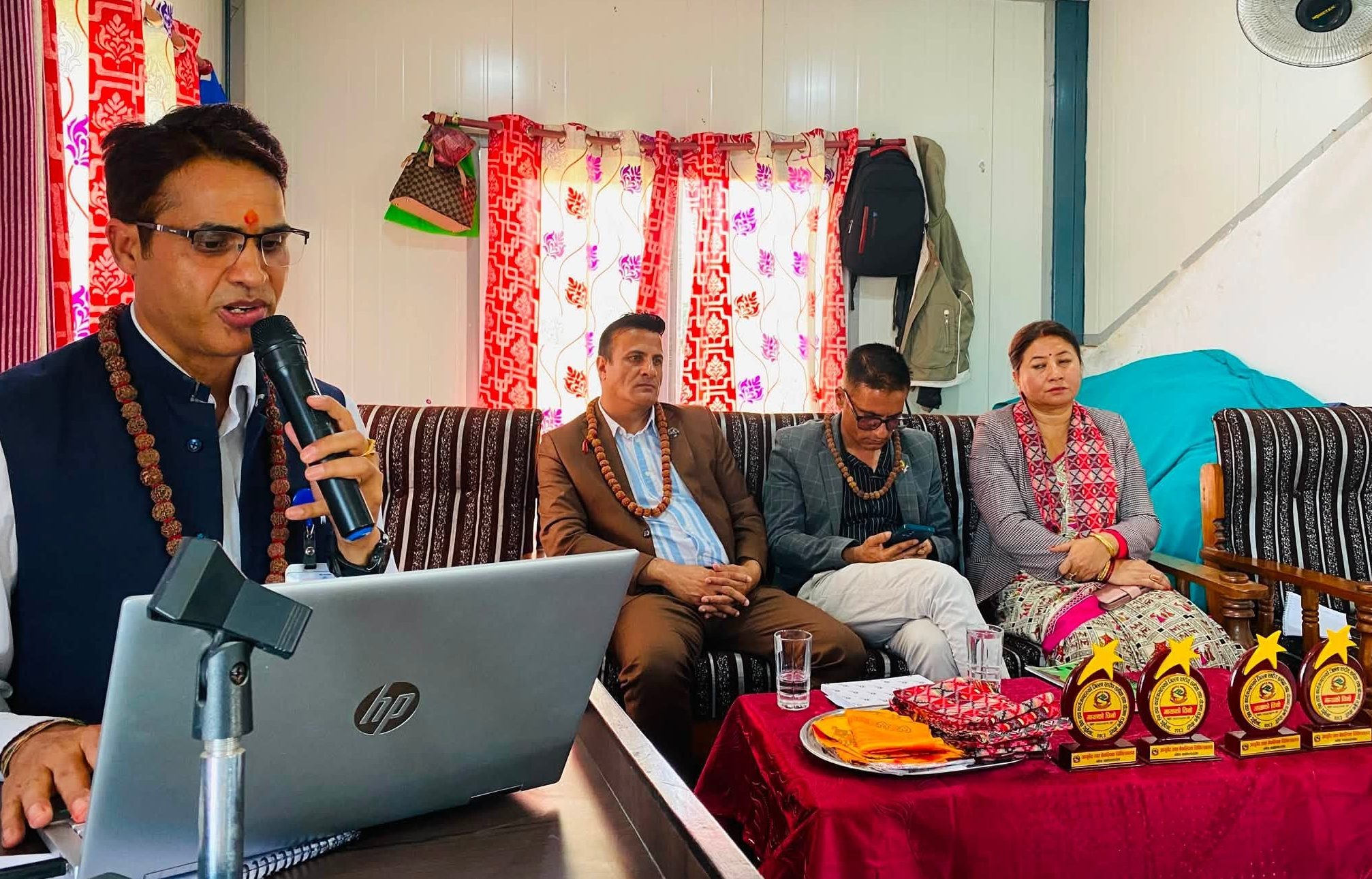 आयुर्वेद सेवा तथा कार्यक्रमको काभ्रे जिल्ला स्तरीय समीक्षा तथा योजना तर्जुमा गोष्ठी
