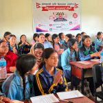 विद्यालयमा आधारित महिनावारी सरसफाइ गोष्ठी पाँचखाल र बेथानचाेकमा सम्पन्न
