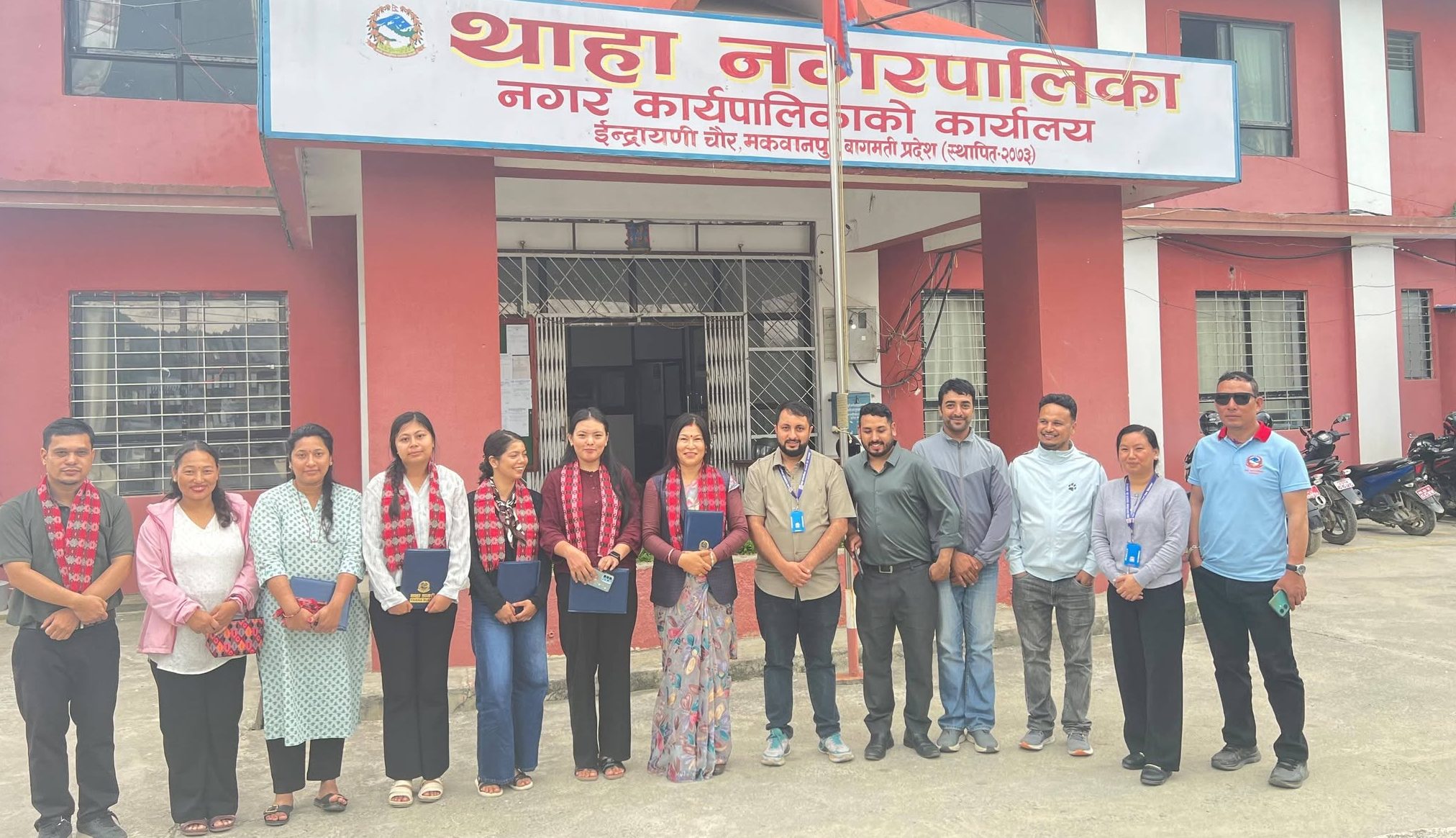मकवानपुरको थाहा र सिन्धुपाल्चोकको मेलम्ची नगरपालिकाबीच असल अभ्यास आदान-प्रदान
