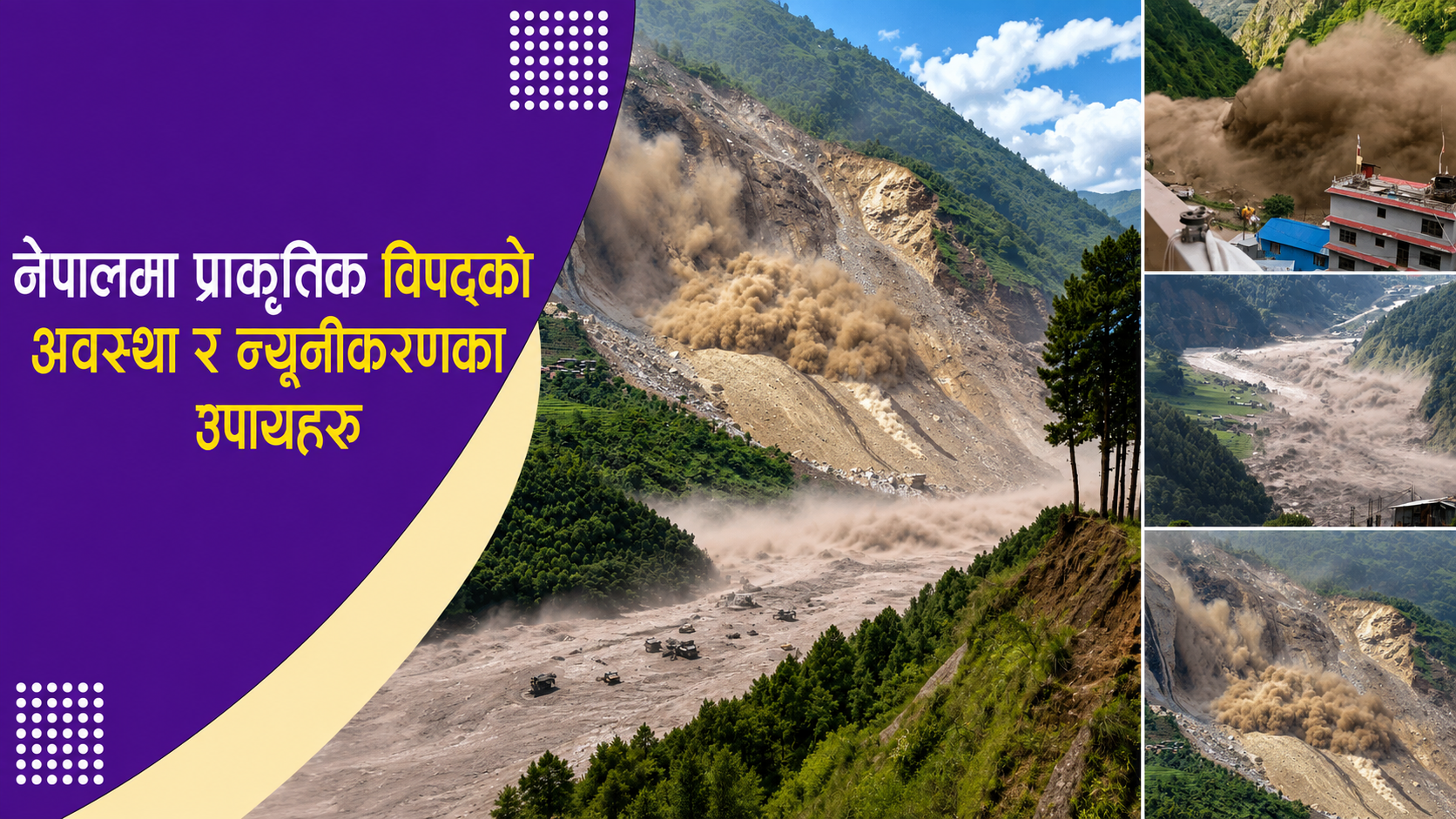 नेपालका ठूला प्राकृतिक विपद् : घटना फेरिए, ठाउँ फेरिए, तर पीडा उस्तै