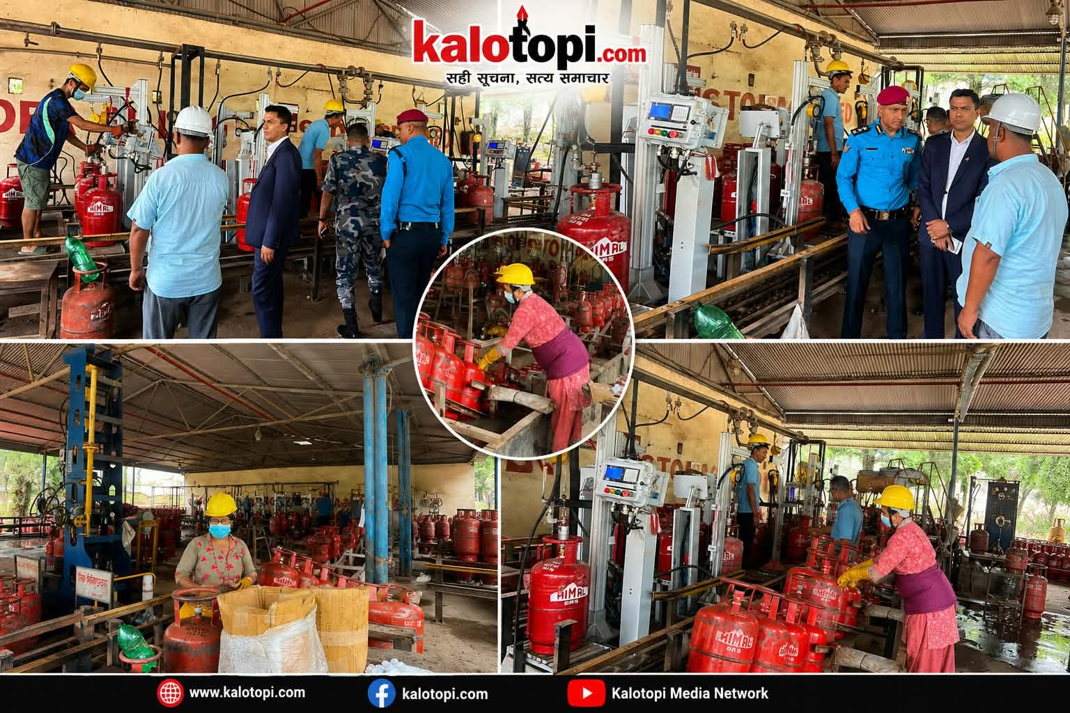 काभ्रेका ग्यास उद्योगमा प्रशासनको छड्के अनुगमन, ग्यास नपाइएकाे जनगुनासो भने उच्च