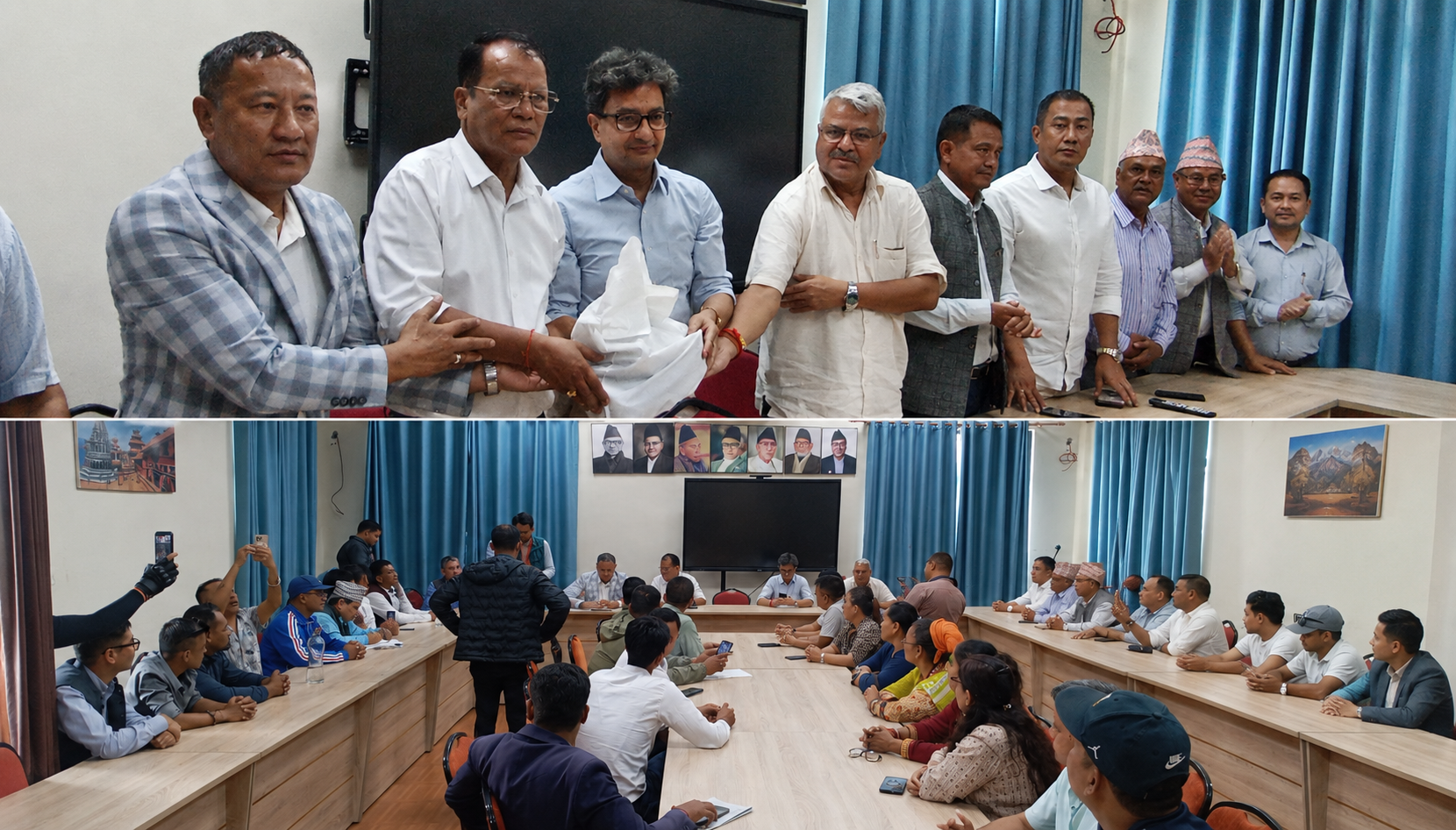 भोटेकोशी बाढीपीडितका लागि काभ्रे कांग्रेसद्वारा १७ लाख ६२ हजार सहयाेग