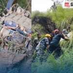 मकवानपुरमा यात्रुबाहक ईभी दुर्घटना : चालकसहित ४ जनाको मृत्यु, ४ घाइते