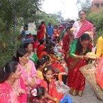 कन्या पूजासँग जाेडिएकाे संस्कृतिः बनेपा-१० को मानडाँडामा पनि पूजिए सयाैँ कन्या