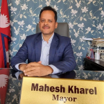 पाँचखालका मेयर महेश खरेलद्वारा बाढीपीडितका लागि २० लाख सहयोग