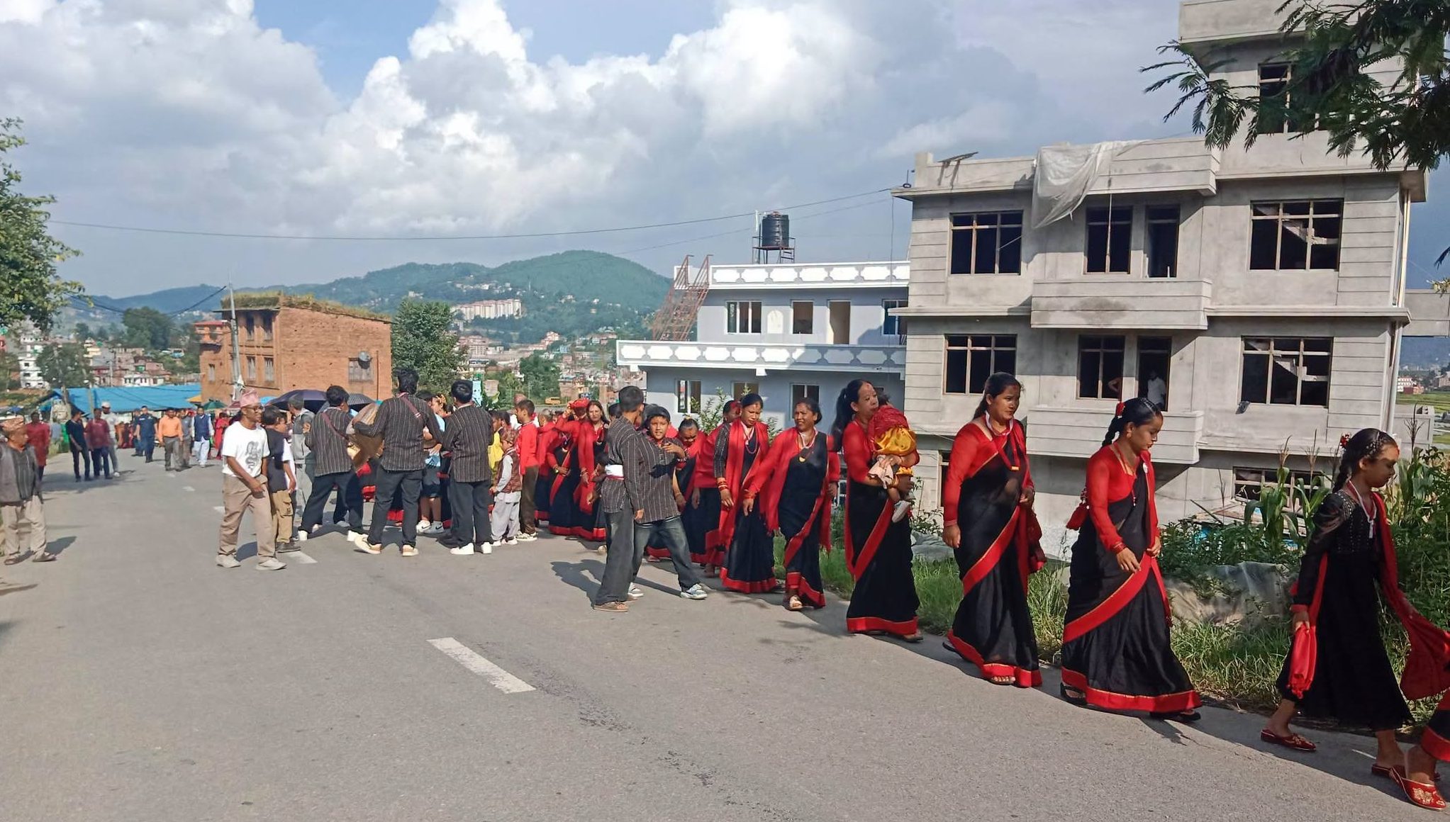 गणेश चौथी तथा महांकाल गणेश जात्राको अवसरमा पनाैतीमा सुकुन्दा र्याली