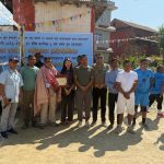 जन्मगाउँको भलिबल परम्पराप्रति मधु आचार्यको गर्व, युवा क्लबलाई दिए धन्यवाद