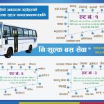 बडादशैँमा नेपाल प्रहरीको निःशुल्क बस सेवा, काठमाडौँका तीन रुटमा सञ्चालन हुने